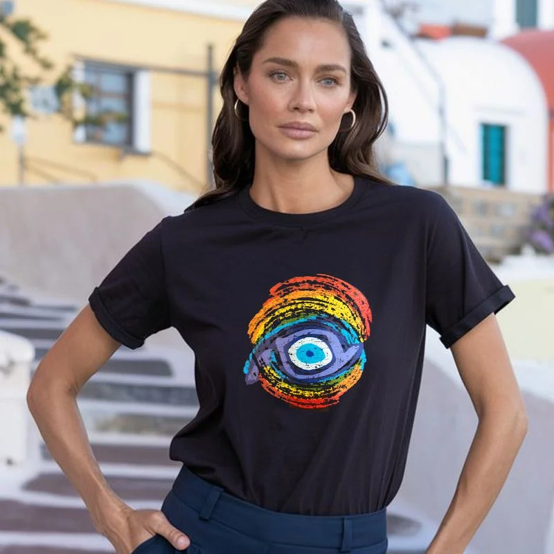 Φωτογραφία προϊόντος: Prime T-Shirt Γυναικείο με σχέδιο Μάτι 582