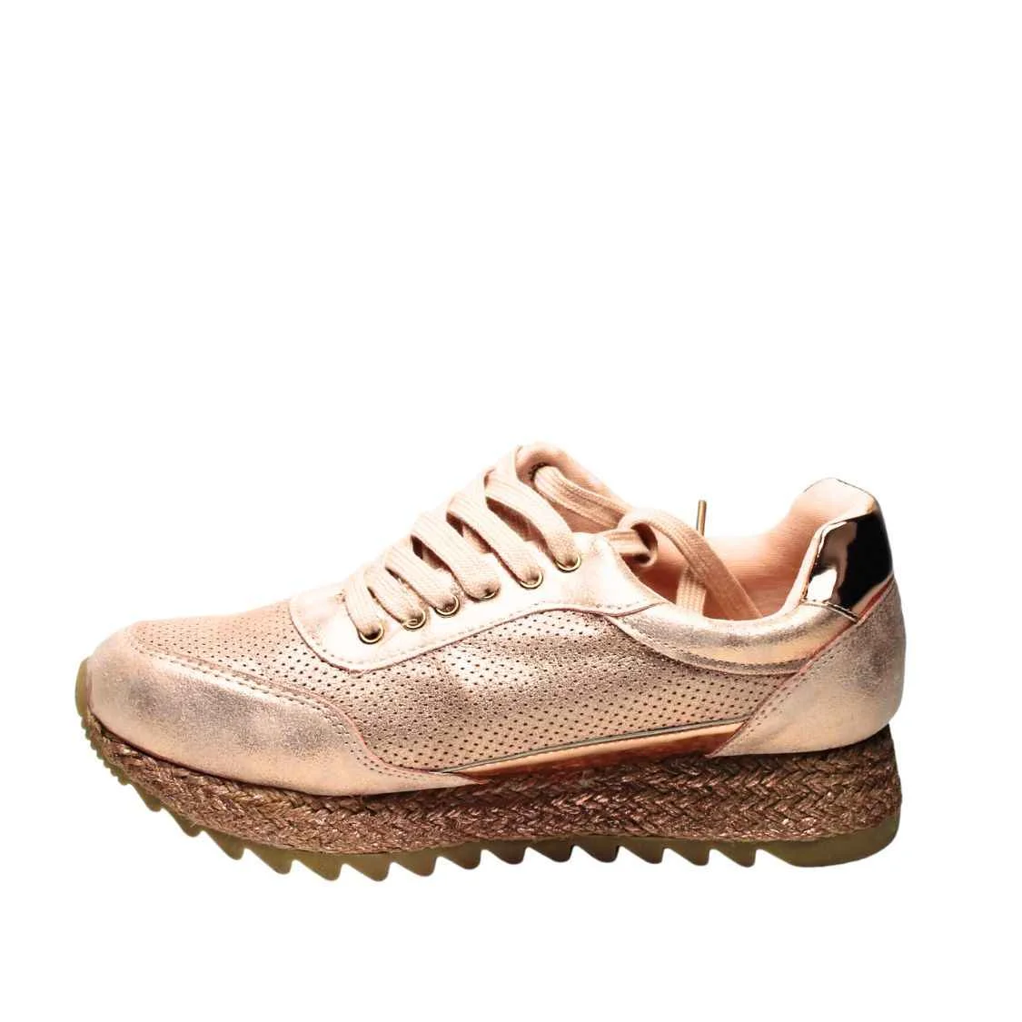 Φωτογραφία προϊόντος: ALTA MODA Sneaker σαμπανιζέ με τρακτερωτή σόλα