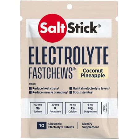 Φωτογραφία προϊόντος: Saltstick FastChews 10 chewable tablets Coconut Pineapple SaltStick