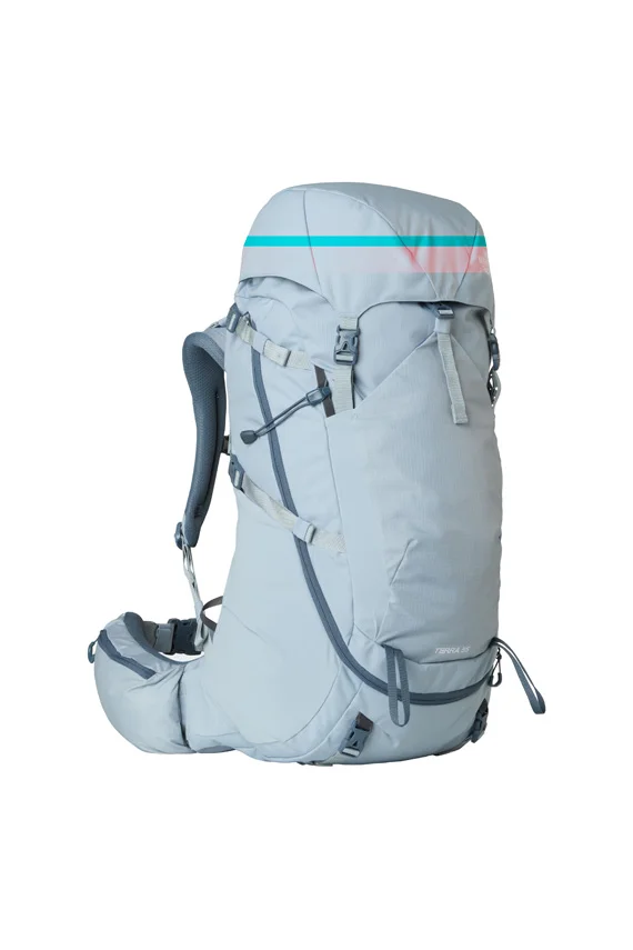 Φωτογραφία προϊόντος: NORTH FACE UNISEX ΟΡΕΙΒΑΤΙΚΟ ΣΑΚΙΔΙΟ ΠΛΑΤΗΣ THE NORTH FACE TERRA ML 55L ΑΝΟΙΧΤΟ ΓΚΡΙ
