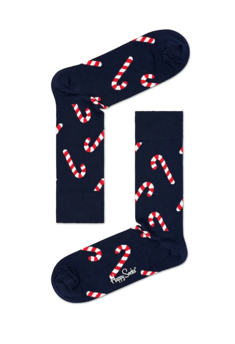 Φωτογραφία προϊόντος: HAPPY SOCKS UNISEX ΚΑΛΤΣΕΣ CANDY CANE HAPPY SOCKS ΠΟΛΥΧΡΩΜΟ