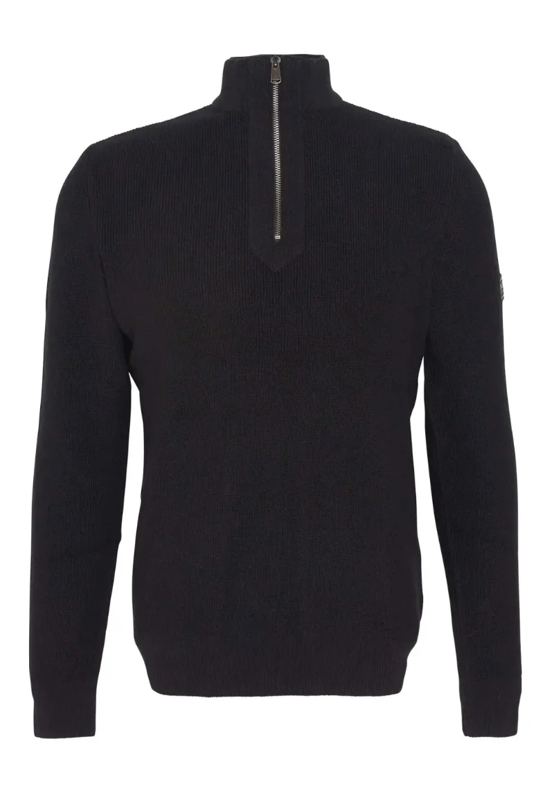 Φωτογραφία προϊόντος: BARBOUR INTERNATIONAL ΑΝΔΡΙΚΟ ΠΛΕΚΤΟ CRAWLEY FUNNEL NECK JUMPER BARBOUR INTERNATIONAL ΚΑΝΟΝΙΚΗ ΓΡΑΜΜΗ ΜΑΥΡΟ