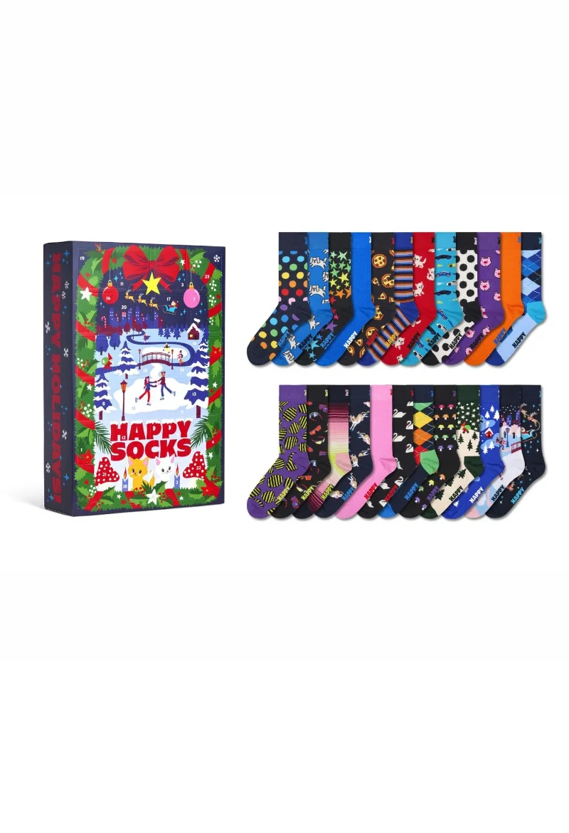 Φωτογραφία προϊόντος: HAPPY SOCKS UNISEX ΚΑΛΤΣΕΣ 24-PACK ADVENT CALENDAR ΣΕΤ ΔΩΡΟΥ HAPPY SOCKS ΠΟΛΥΧΡΩΜΟ
