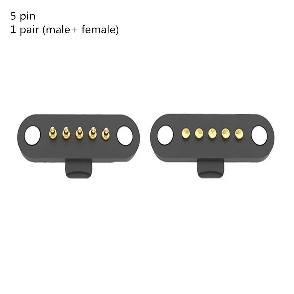 Φωτογραφία προϊόντος: OEM Pogo Pin Magnetic Connector 5p Male - Female