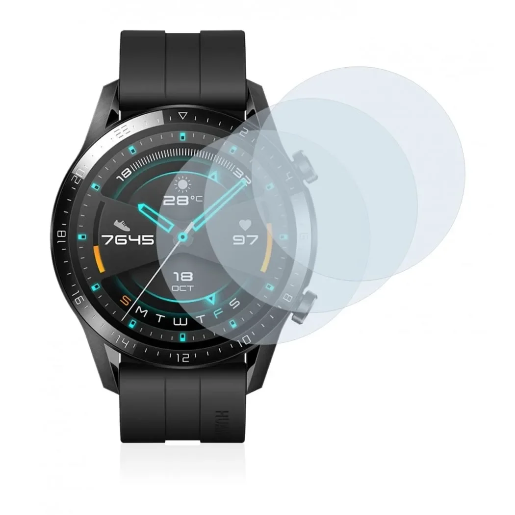 Φωτογραφία προϊόντος: GR AirGlass Glass Screen Protector for HUAWEI Watch GT 2 (46m) (3-pack) έως 12 άτοκες δόσεις ή 24 δόσεις