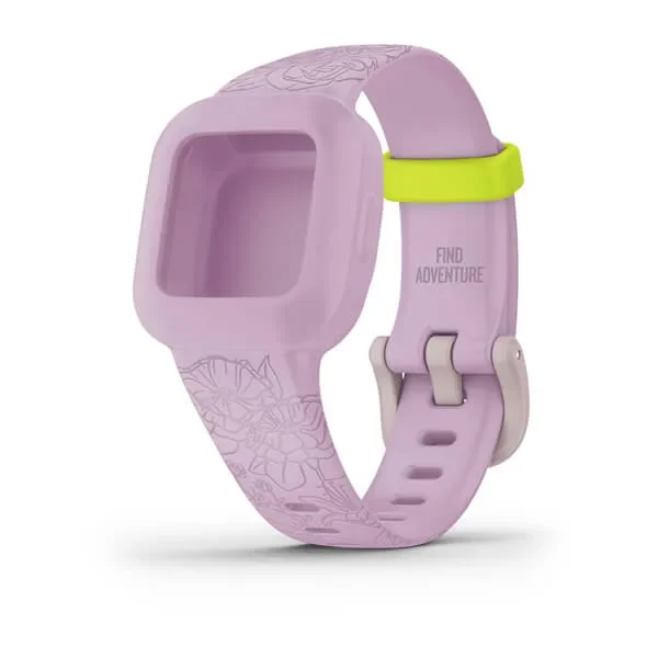 Φωτογραφία προϊόντος: GR Garmin Lilac Floral Band for vivofit JR. 3 έως 12 άτοκες δόσεις ή 24 δόσεις