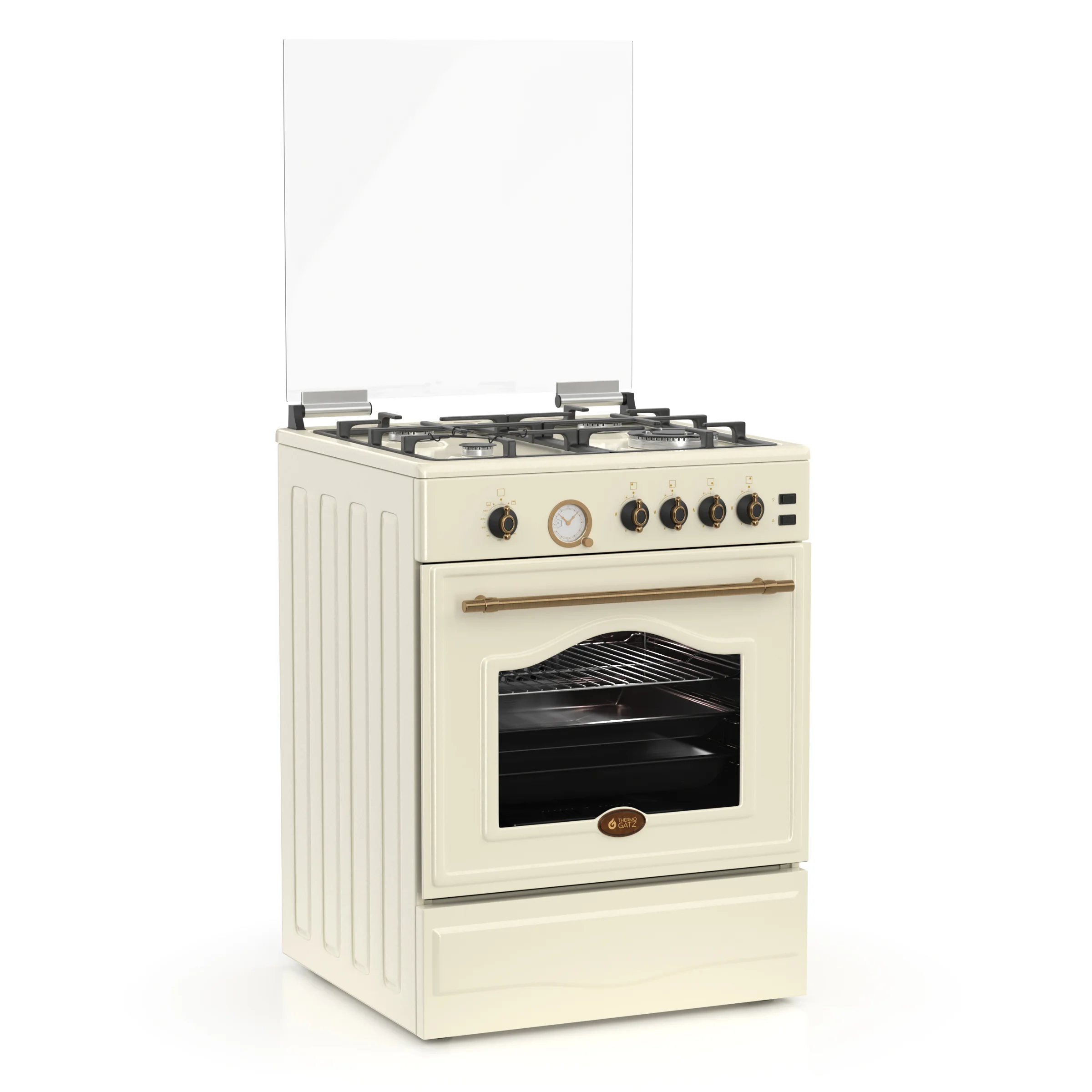 Φωτογραφία προϊόντος: THERMOGATZ ΚΟΥΖΙΝΑ ΑΕΡΙΟΥ TGS 4111 RUSTIC BEIGE MULTIGAS
