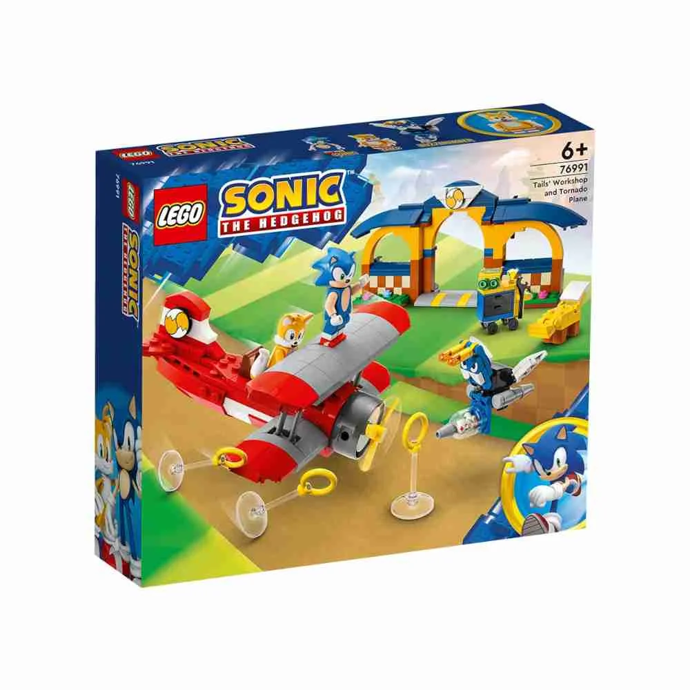 Φωτογραφία προϊόντος: 76991 Lego Sonic The Hedgehog Tails Workshop and Tornado Plane