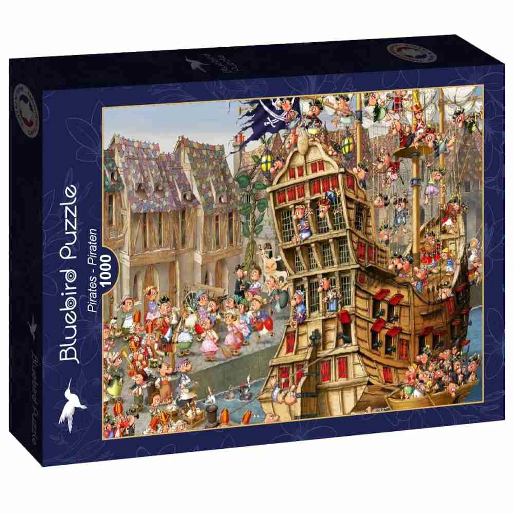 Φωτογραφία προϊόντος: Bluebird Puzzle-90431-Pirates- Puzzle 1000 pieces
