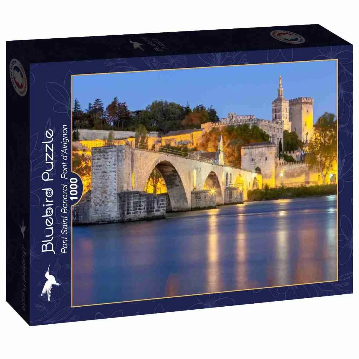 Φωτογραφία προϊόντος: Bluebird Puzzle-90375-Pont Saint Benezet, Pont d Avignon -1000 pieces