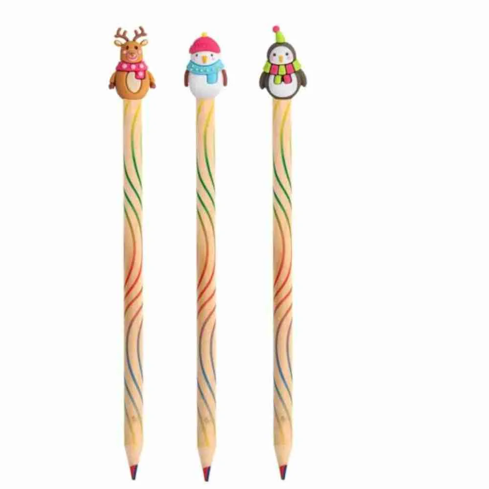 Φωτογραφία προϊόντος: Ξυλοπογιά Trend Magic Moments Rainbow με Toper Xmas (Διάφορα Σχέδια)