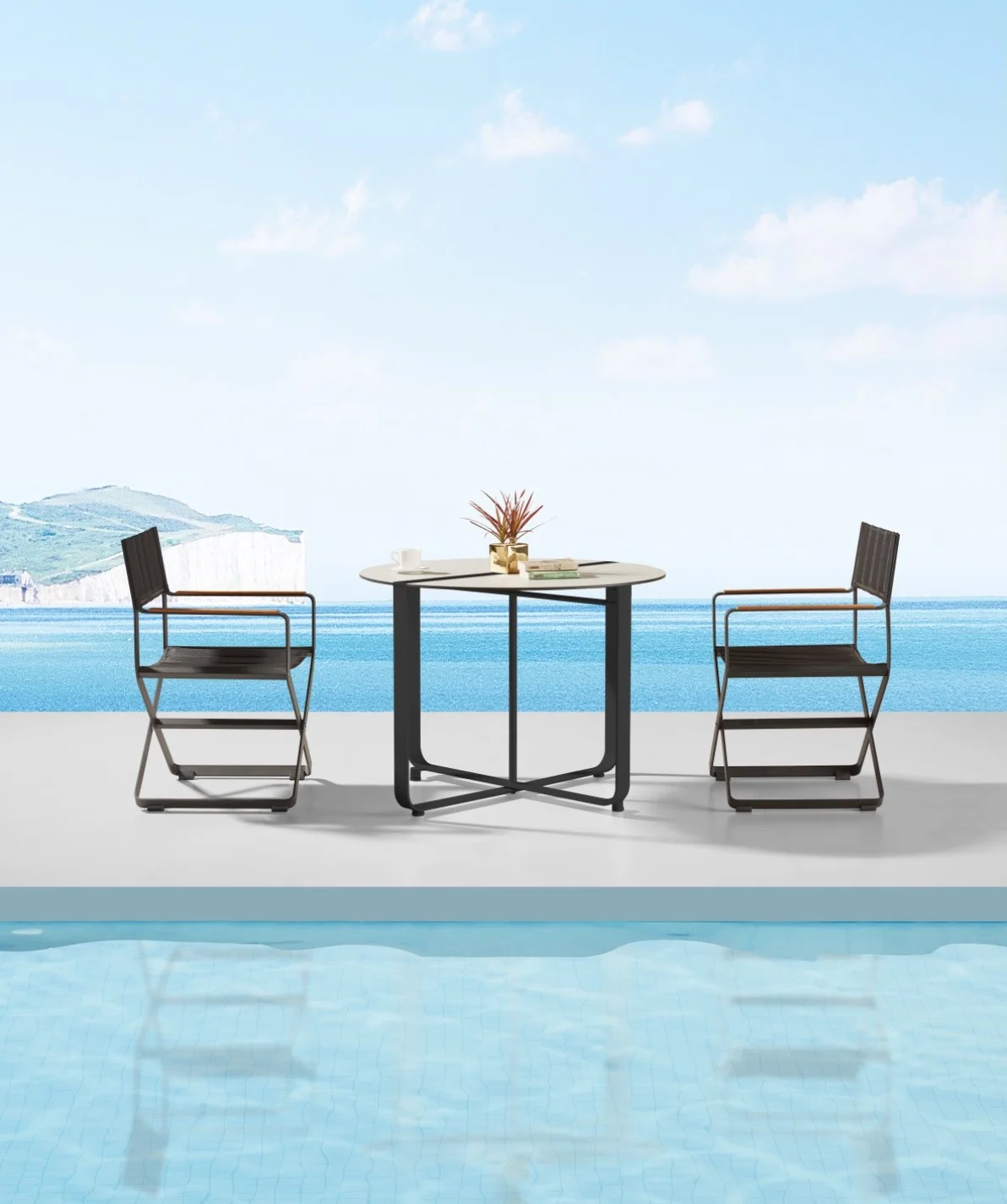 Φωτογραφία προϊόντος: Higold Clint/D3 Dining Set Anthracite