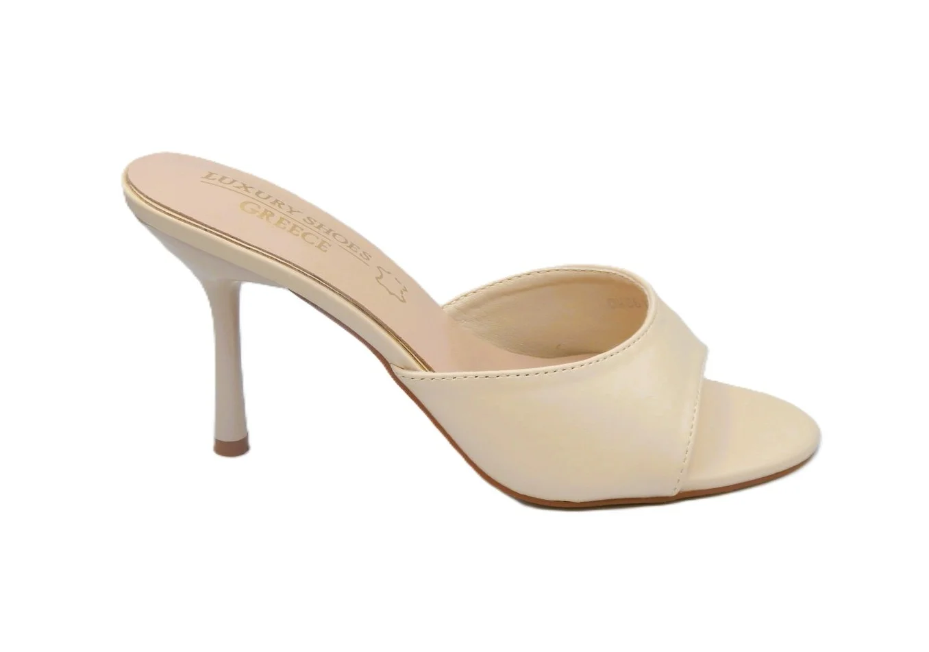 Φωτογραφία προϊόντος: LUXURY SHOES ΓΥΝΑΙΚΕΙΑ ΠΕΔΙΛΑ MULE ΜΠΕΖ