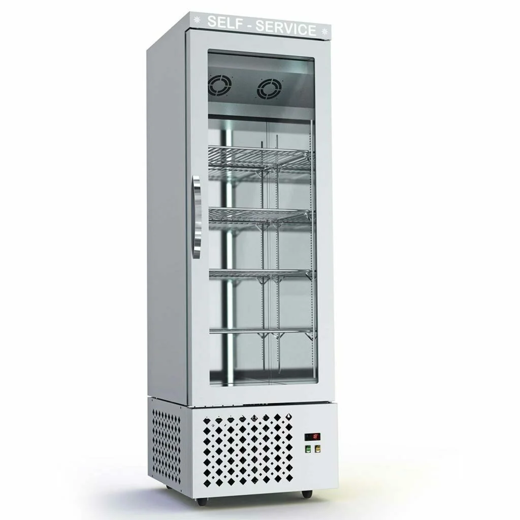 Φωτογραφία προϊόντος: Dominox Επαγγελματικός Θάλαμος Βιτρίνα Κατάψυξης Π66 x Β70 x Υ215εκ. Κωδικός: THK-068-1S