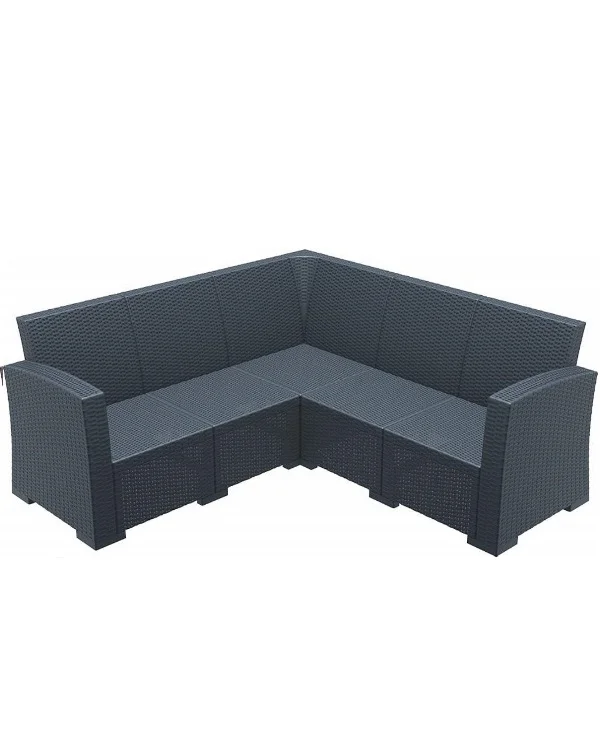 Φωτογραφία προϊόντος: Siesta Monaco/ST-Corner Dark Grey* Sofa