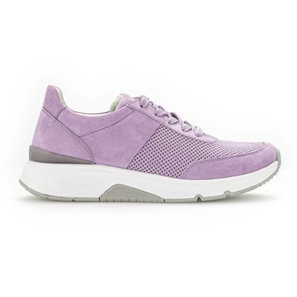 Φωτογραφία προϊόντος: Gabor Sneakers Γυναικείο δέρμα Nubuck/ύφασμα Μωβ GAB/86897 39-FLIEDER
