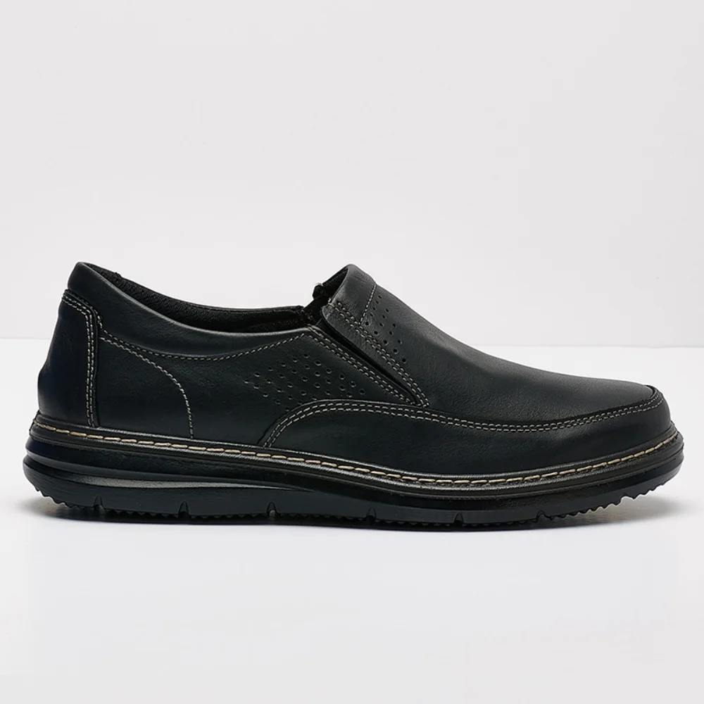 Φωτογραφία προϊόντος: Imac Μοκασίνια-Loafers Ανδρικό δέρμα Μαύρο IMA/151010 NERO/NERO