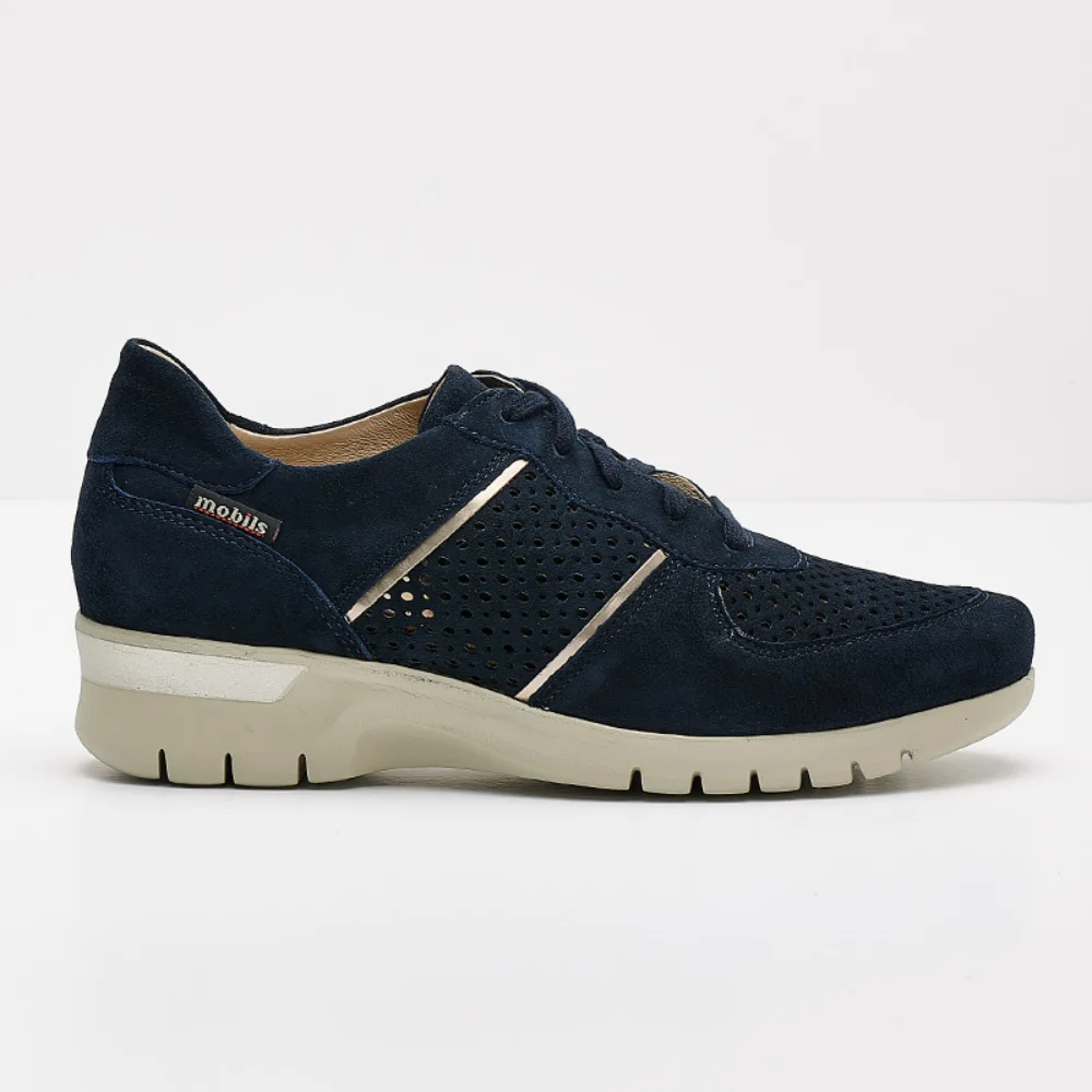 Φωτογραφία προϊόντος: Mephisto Sneakers Γυναικείο δέρμα Nubuck Μπλέ MEP/MANON PERF NAVY