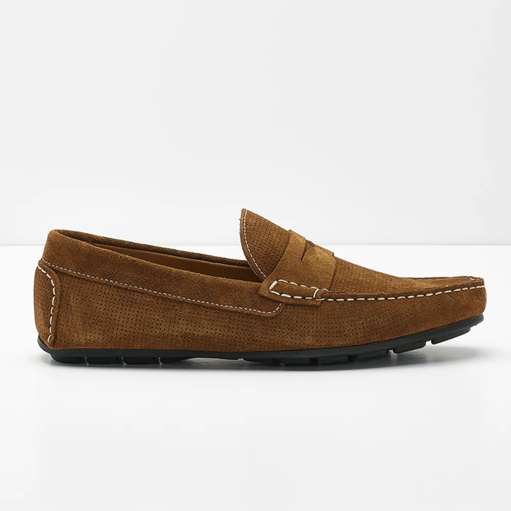 Φωτογραφία προϊόντος: Imac Μοκασίνια-Loafers Ανδρικό δέρμα Nubuck Καφέ IMA/151411 MARRONE/MARRONE