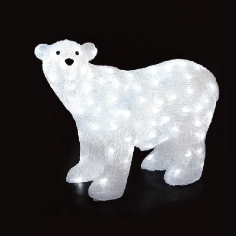 Φωτογραφία προϊόντος: Aca ACRYLIC BACK BEAR 240 LED ΛΕΥΚΑ IP44 97*42*75cm 30cm ΚΑΛ.