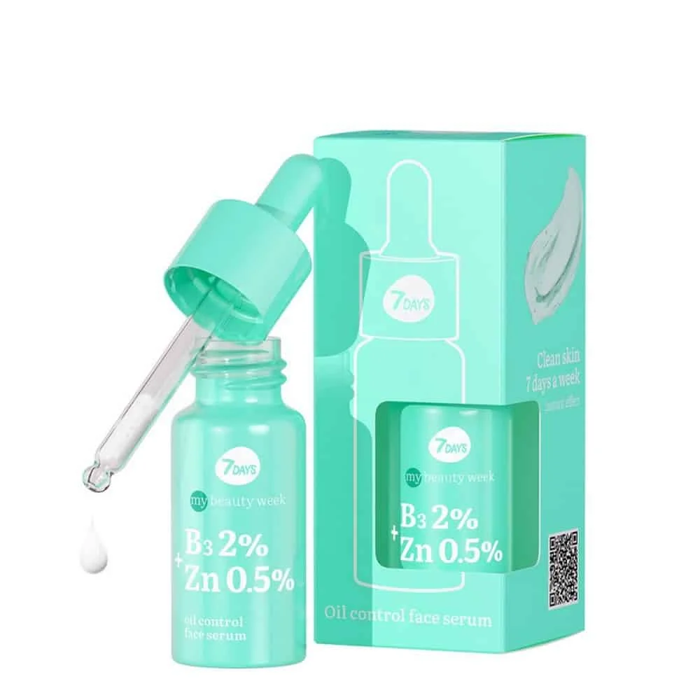 Φωτογραφία προϊόντος: 7DAYS 521552 MB B3 ZN OIL CONTROL FACE SERUM ΟΡΟΣ ΠΡΟΣΩΠΟΥ 20ML