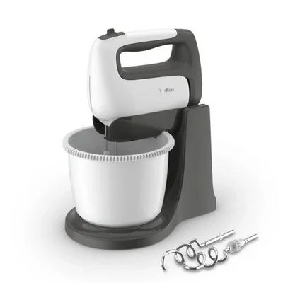 Φωτογραφία προϊόντος: ΜΙΞΕΡ ΜΕ ΚΑΔΟ TEFAL HT4641 ΛΕΥΚΟ/ΓΚΡΙ 500W
