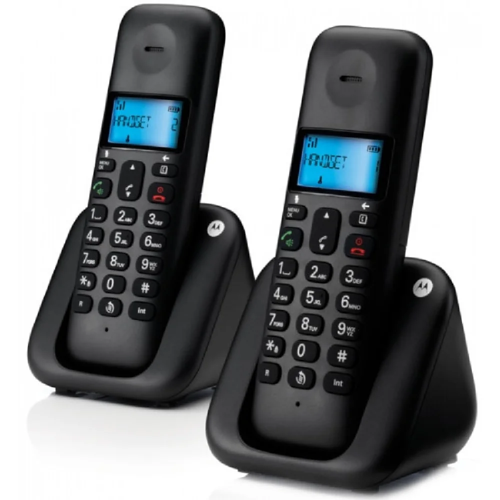 Φωτογραφία προϊόντος: ΤΗΛΕΦΩΝΟ ΑΣΥΡΜΑΤΟ MOTOROLA T302 BLACK DUO ΑΣΥΡΜΑΤΟ ΜΕ ΑΝΟΙΧΤΗ ΑΚΡΟΑΣΗ