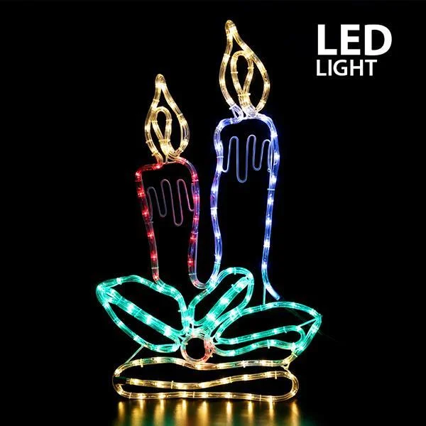 Φωτογραφία προϊόντος: Eurolamp Κεριά LED 42x70cm IP44