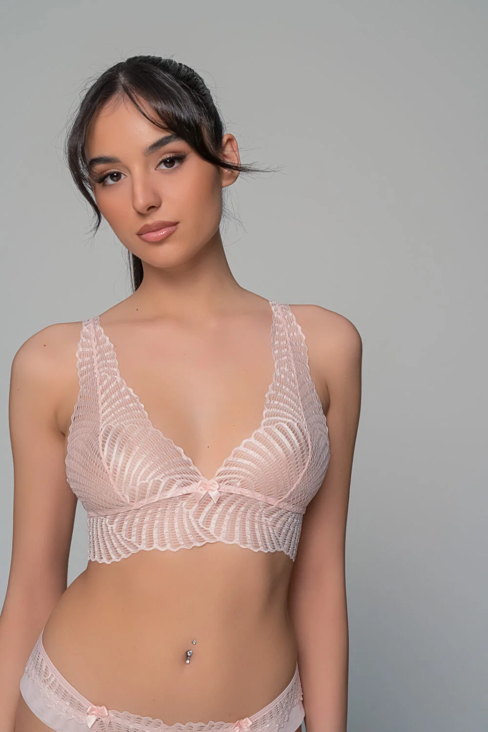 Φωτογραφία προϊόντος: Milena By Paris Δαντελένιο Bralette Baby pink