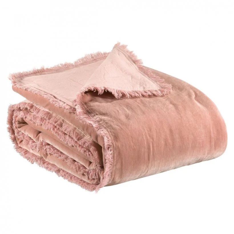 Φωτογραφία προϊόντος: ΑΝΩΣΤΡΩΜΑ ΚΑΝΑΠΕ VIVARAISE FARA PINK 85×200 100% ΒΑΜΒΑΚΕΡΟ ΒΕΛΟΥΔΟ