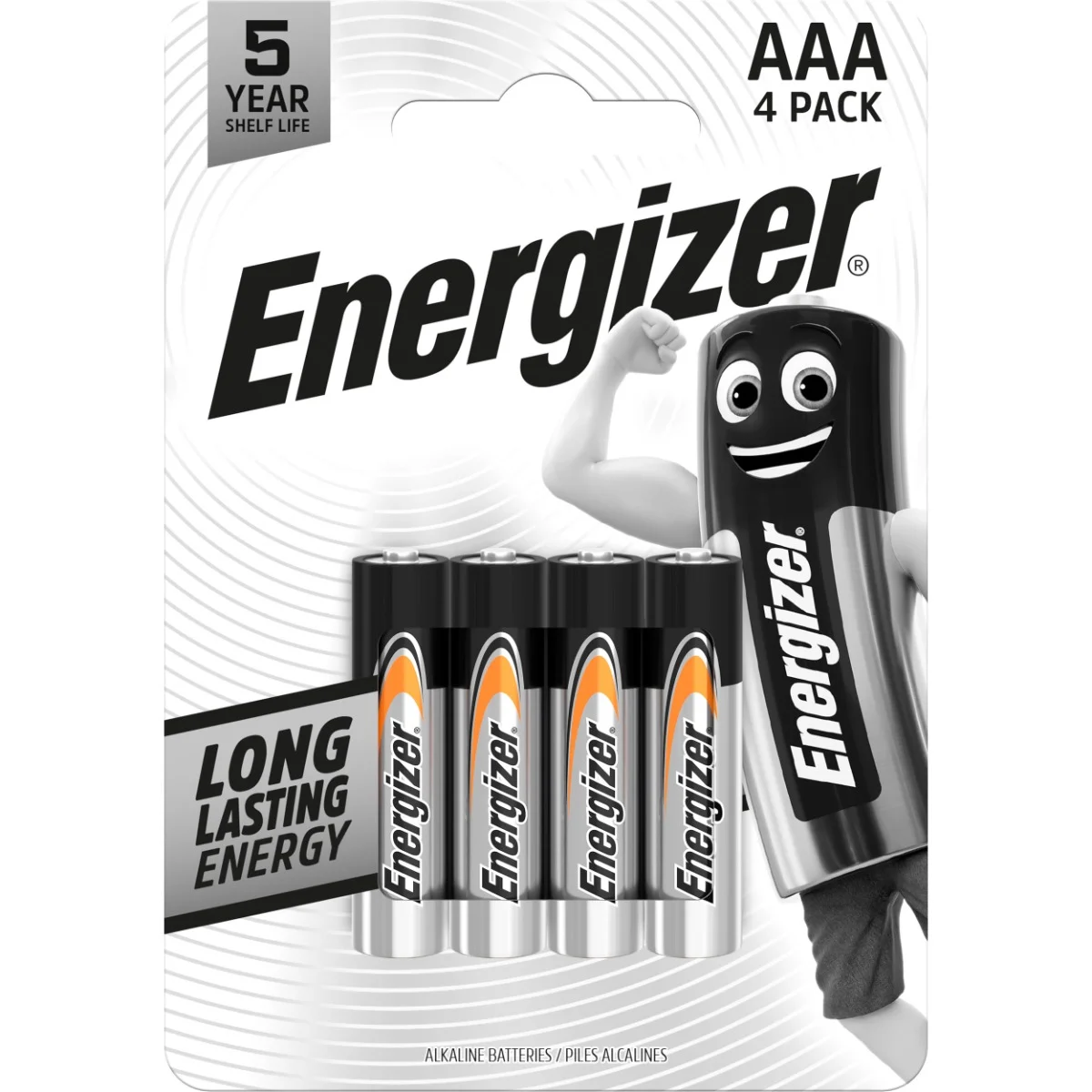 Φωτογραφία προϊόντος: ENERGIZER Everyday Αλκαλική Μπαταρία LR03 AAA 4τμχ