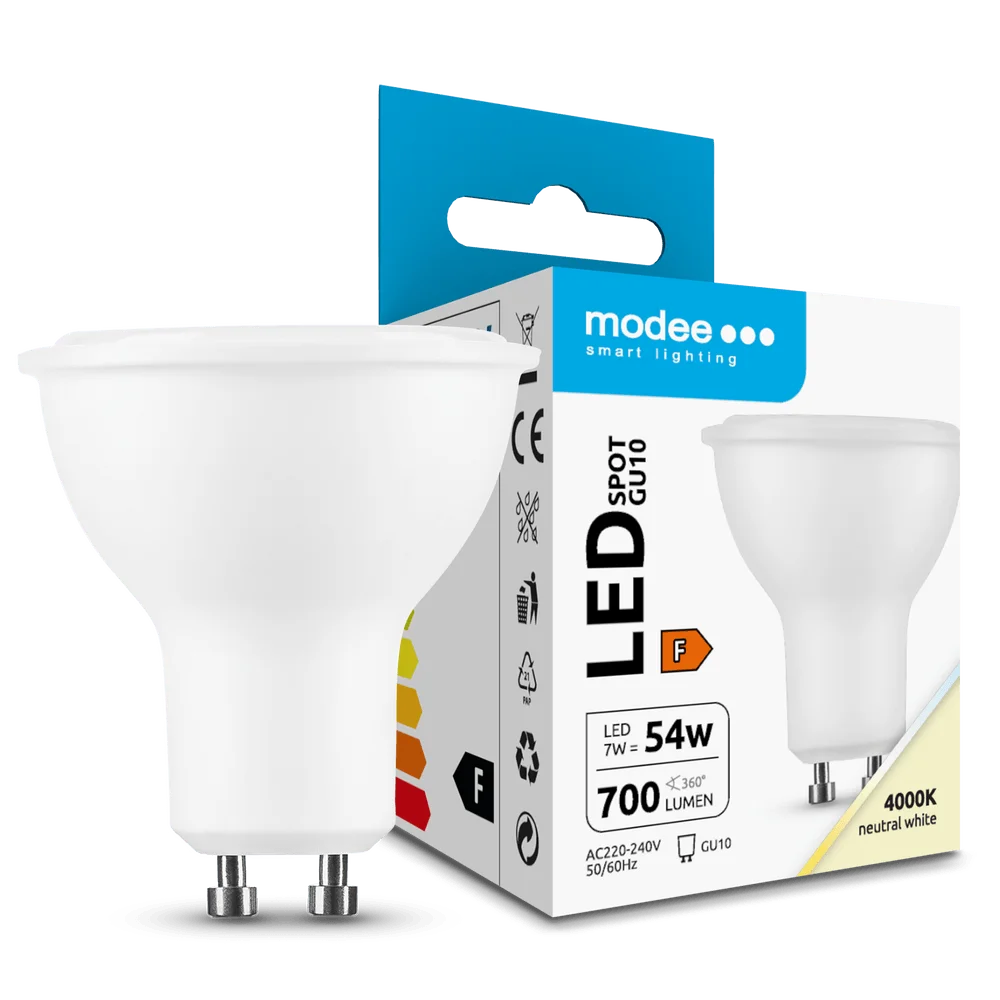 Φωτογραφία προϊόντος: Modee Lighting LED Spot Λαμπτήρας 7W GU10 4000K ERP