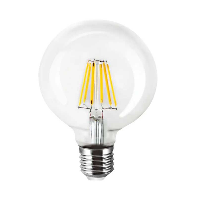 Φωτογραφία προϊόντος: Tradesor Λάμπα LED Filament φούσκα - G80 - Ε27 - 4W - 431671