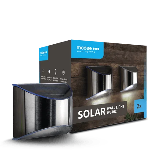Φωτογραφία προϊόντος: Modee Lighting LED Ηλιακό Φωτιστικό Τοίχου WS102