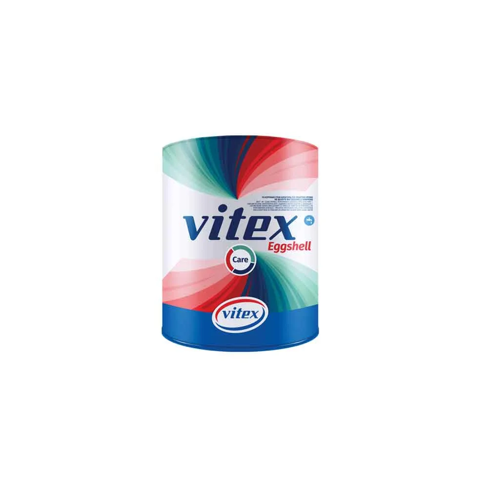 Φωτογραφία προϊόντος: VITEX CARE Eggshell Πλαστικό Χρώμα Λευκό ΜΑΤ 0,75 Lt