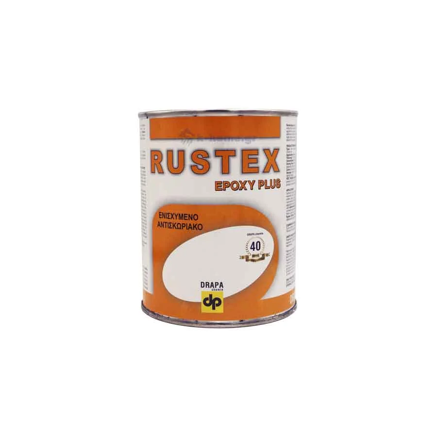 Φωτογραφία προϊόντος: Drapachem Drapa Rustex Epoxy PLUS Ενισχυμένο Εποξικό Αστάρι Μετάλλων Πορτοκαλί Σατινέ 1 kg