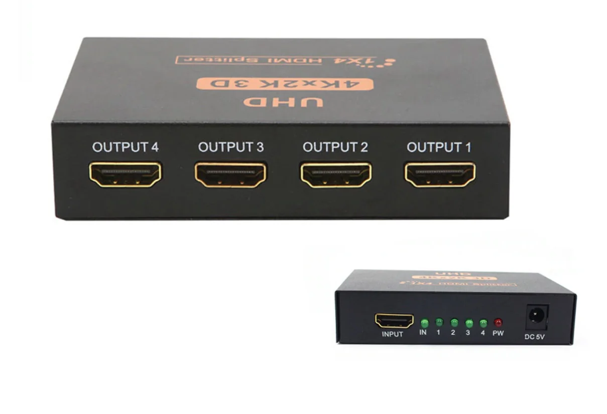 Φωτογραφία προϊόντος: ATC HDMI Splitter 1 In / 4 Οθόνες 4K x 2K