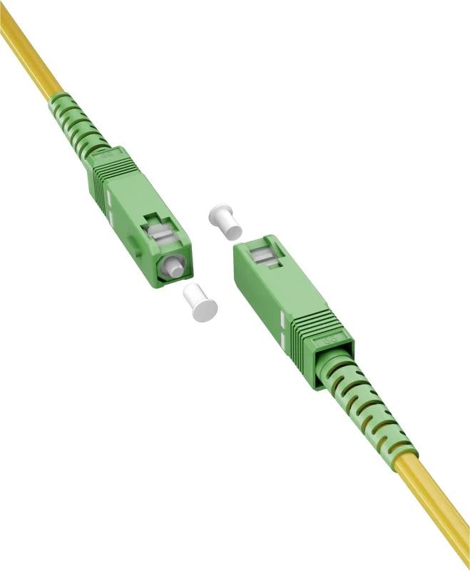Φωτογραφία προϊόντος: Goobay Καλώδιο Οπτικής FTTH Ίνας Μονής Λειτουργίας OS2 Κίτρινο 2μ
