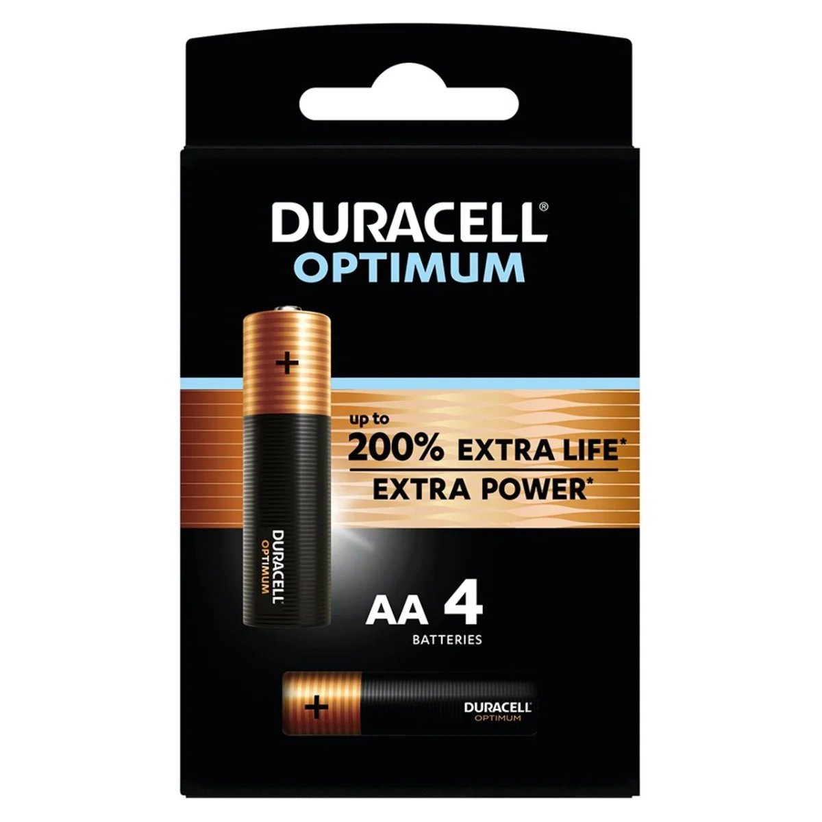 Φωτογραφία προϊόντος: Duracell Optimum MN1500 LR6 AA (4 τμχ)