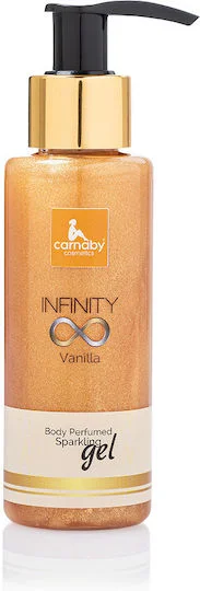 Φωτογραφία προϊόντος: Carnaby Infinity Sparkling Έλαιο Αλόης με Λάμψη Vanilla 200ml