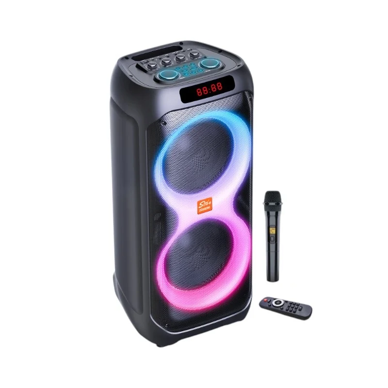 Φωτογραφία προϊόντος: Tradesor Φορητό ηχείο subwoofer με μικρόφωνο Karaoke - ZQS8280 - 160019