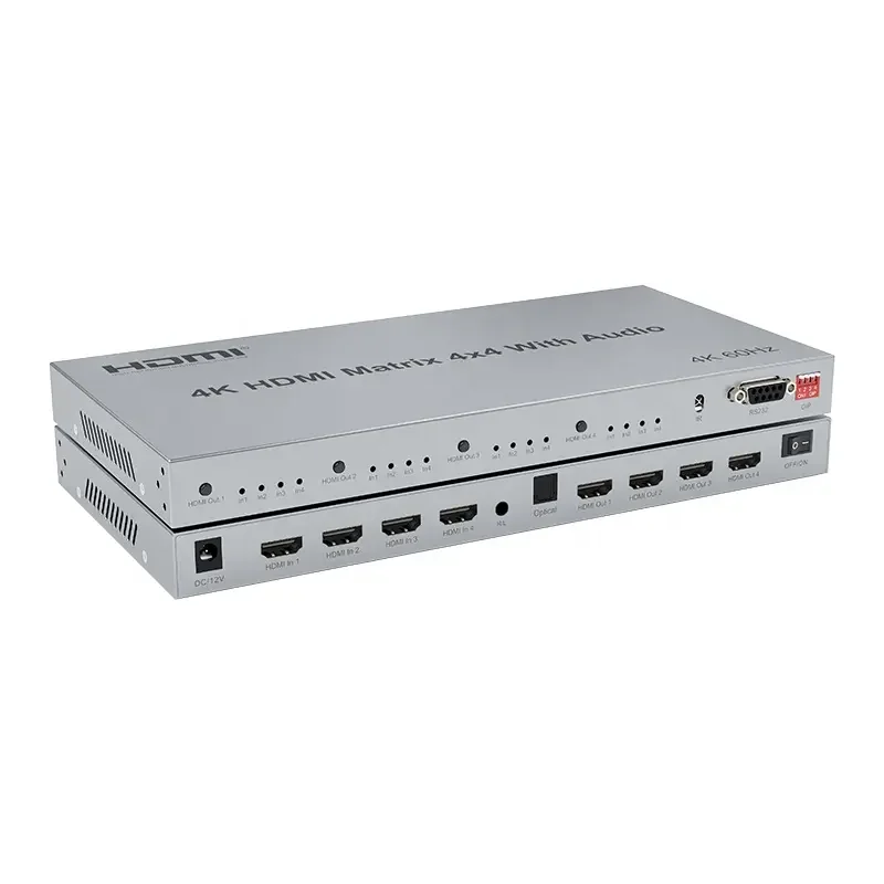 Φωτογραφία προϊόντος: ATC HDMI Matrix 4 IN / 4 OUT 60Hz