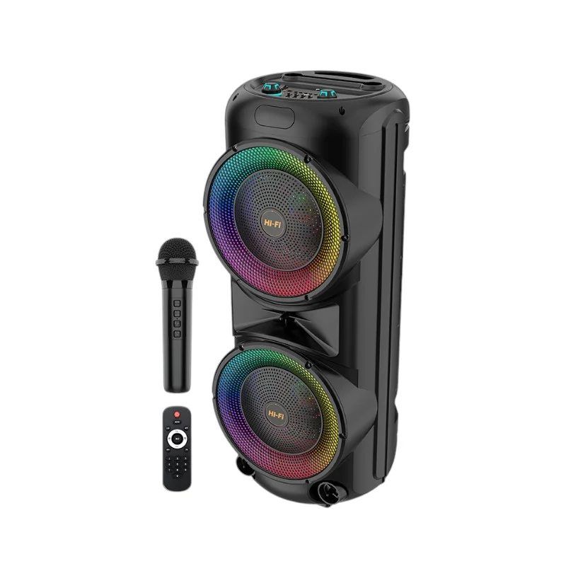 Φωτογραφία προϊόντος: Tradesor Φορητό ηχείο subwoofer με μικρόφωνο Karaoke - ZQS12206 - 160149
