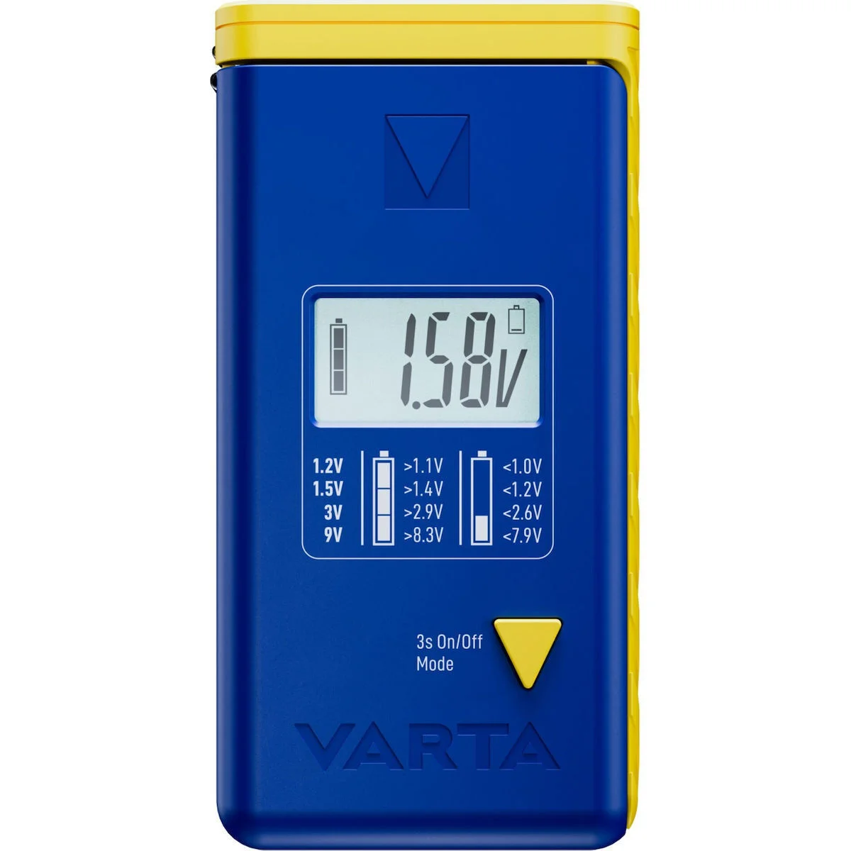 Φωτογραφία προϊόντος: VARTA 893 LCD Tester Μπαταρίας