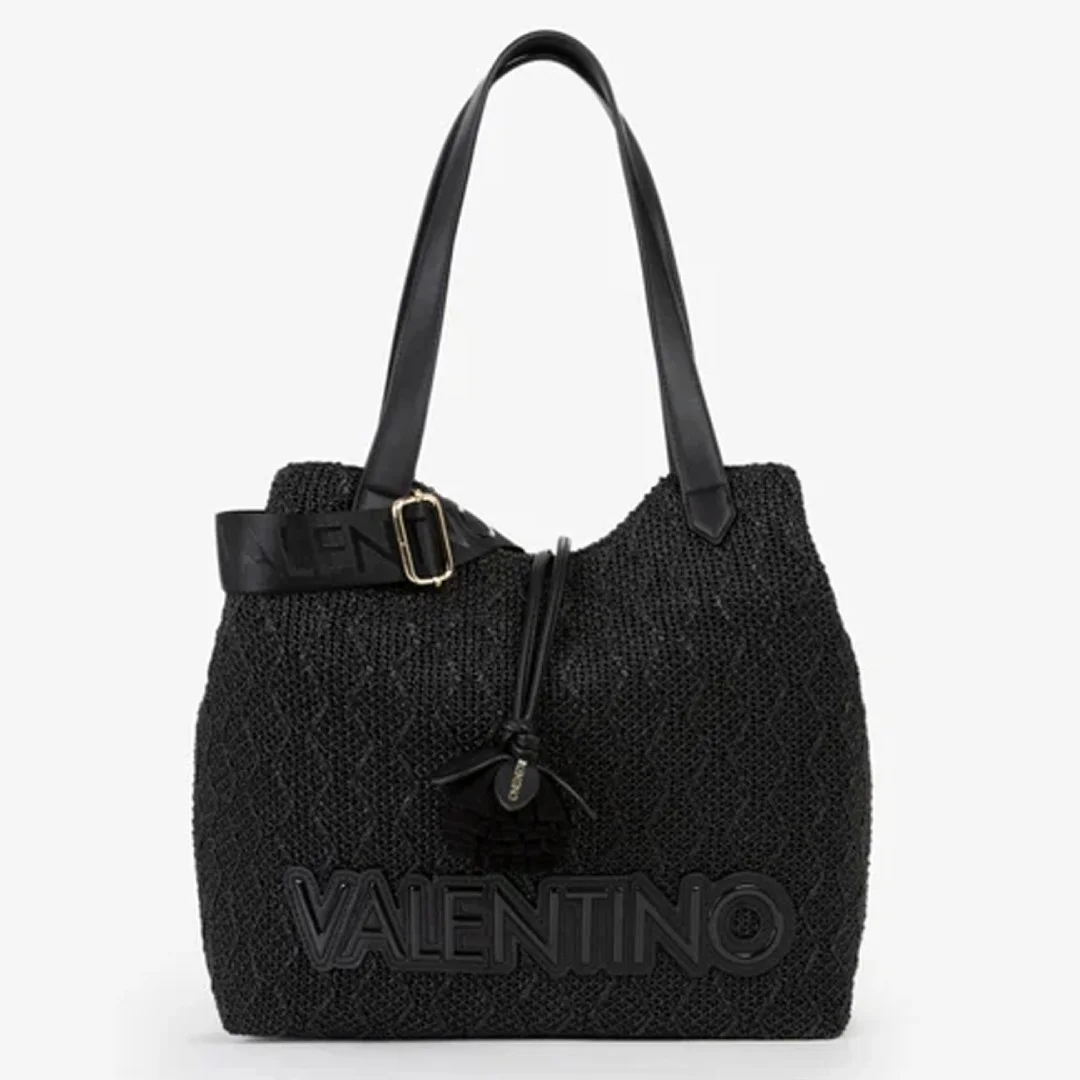 Φωτογραφία προϊόντος: MARIO VALENTINO Valentino Γυναικεία Τσάντα Ώμου Courmayeur VBS7GG01PAG Black