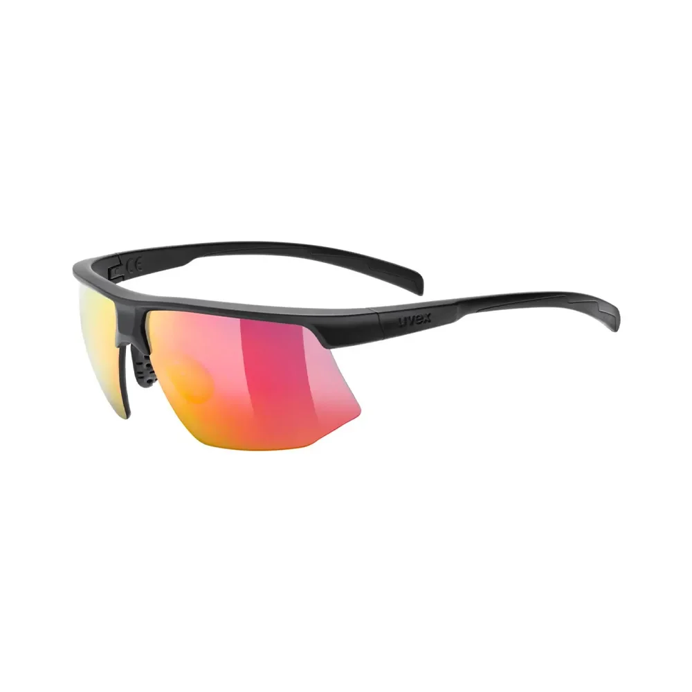 Φωτογραφία προϊόντος: ΓΥΑΛΙΑ ΗΛΙΟΥ AERIOS BLACK MATT/ MIRROR RED S5340102216 | UVEX