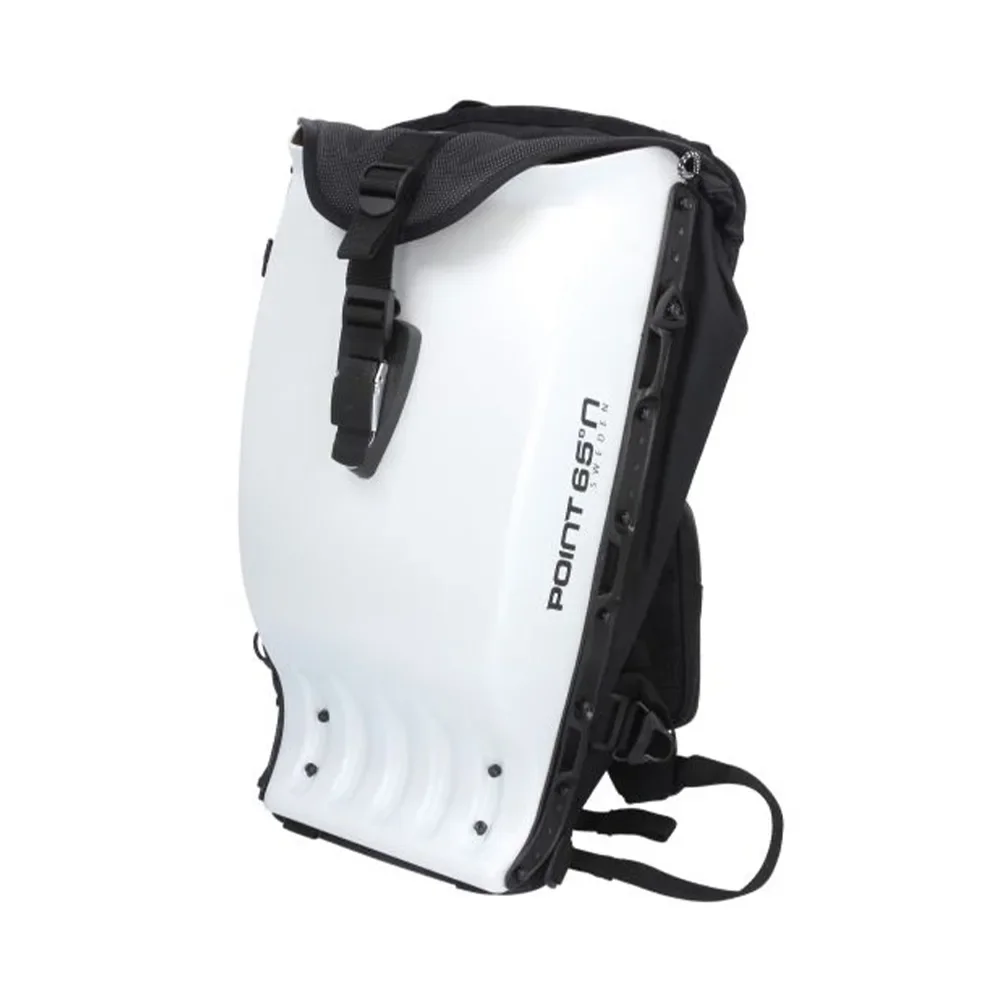 Φωτογραφία προϊόντος: ΣΑΚΙΔΙΟ ΠΛΑΤΗΣ HARDSHELL GTX FROST MATT WHITE METALLIC 20L | BOBLBEE