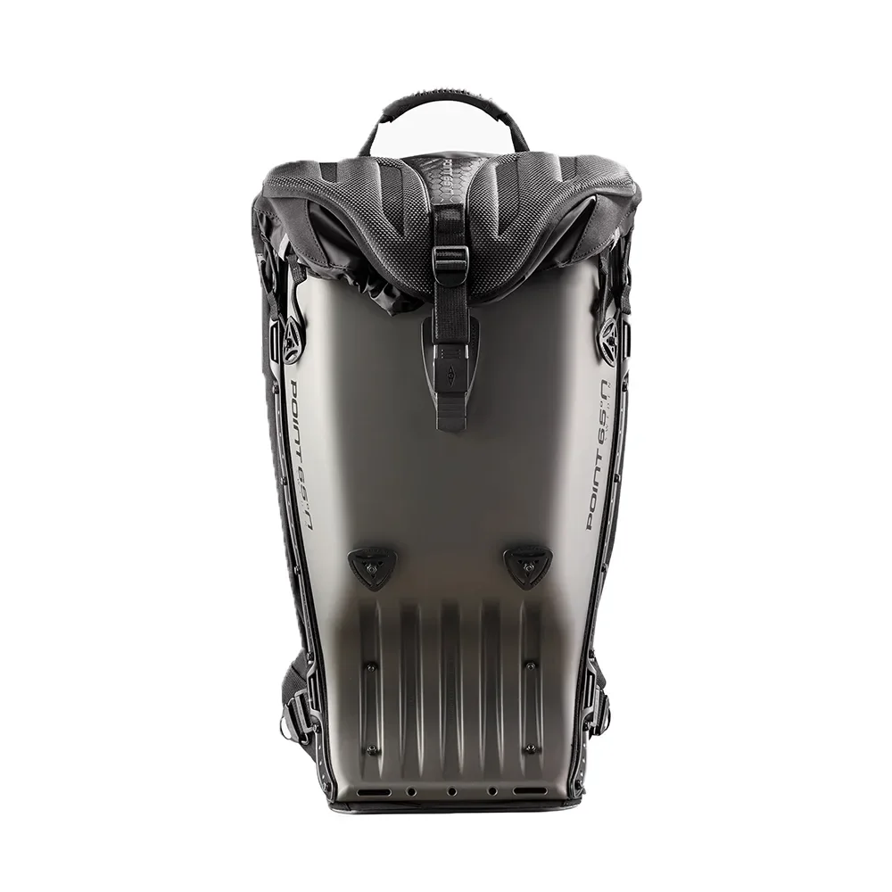 Φωτογραφία προϊόντος: ΣΑΚΙΔΙΟ ΠΛΑΤΗΣ HARDSHELL GTX METEOR MATT GREY METALLIC 25L | BOBLBEE