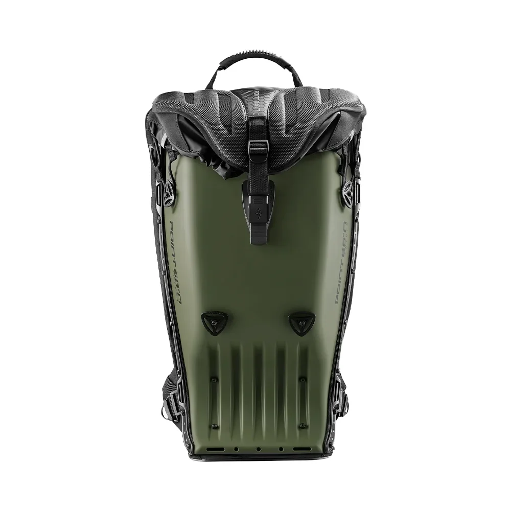 Φωτογραφία προϊόντος: ΣΑΚΙΔΙΟ ΠΛΑΤΗΣ HARDSHELL GTX ARMY MATT ARMY GREEN METALLIC 25L | BOBLBEE