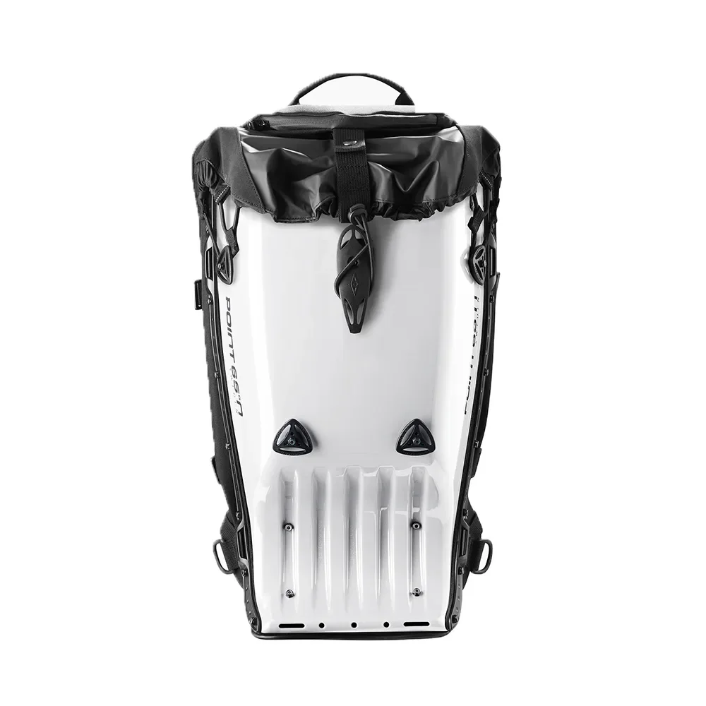 Φωτογραφία προϊόντος: ΣΑΚΙΔΙΟ ΠΛΑΤΗΣ HARDSHELL GT IGLOO GLOSSY WHITE 25L | BOBLBEE